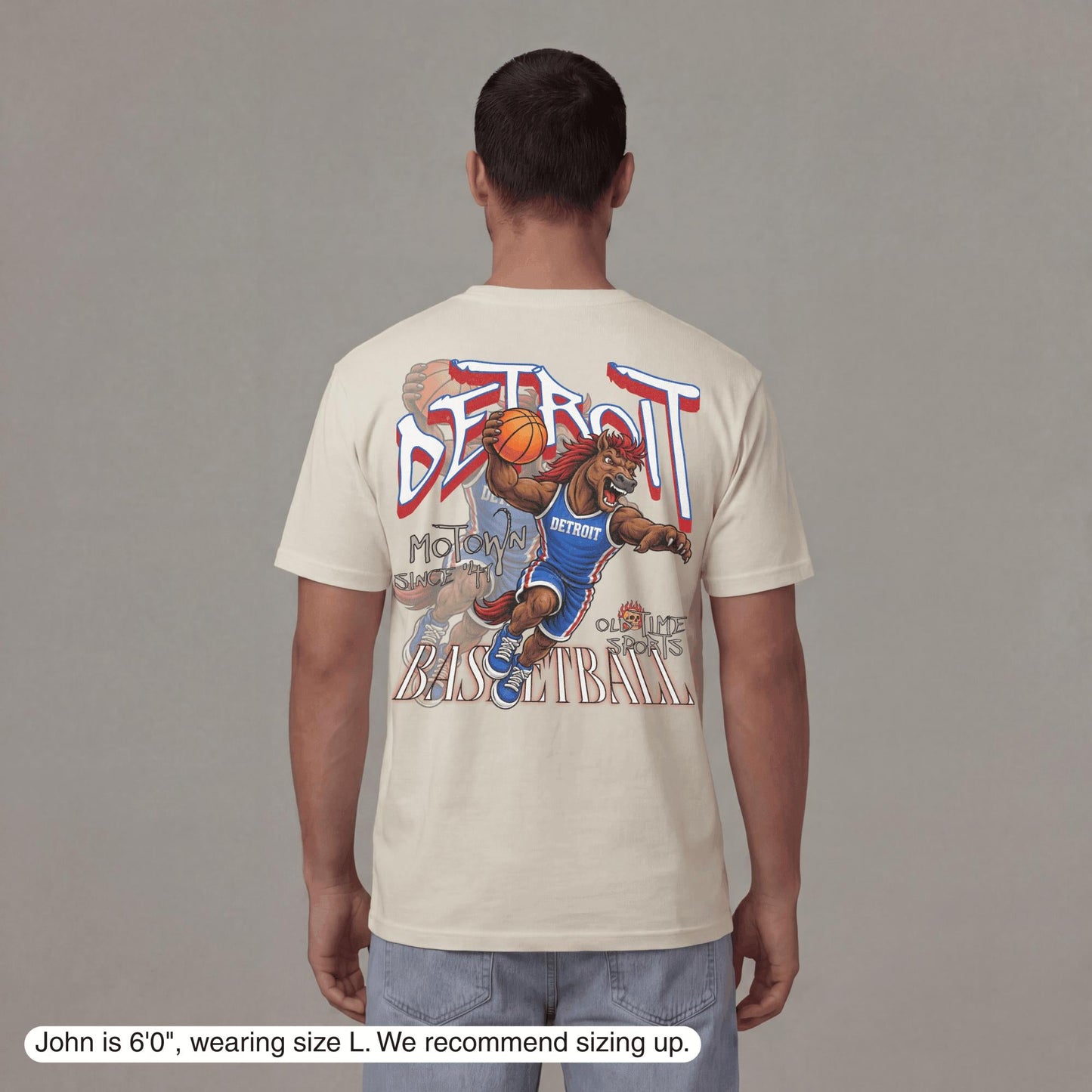 Detroit Dunkman T-Shirt - Old Time Sports