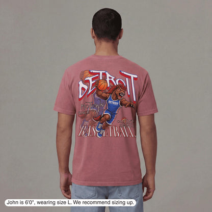 Detroit Dunkman T-Shirt - Old Time Sports