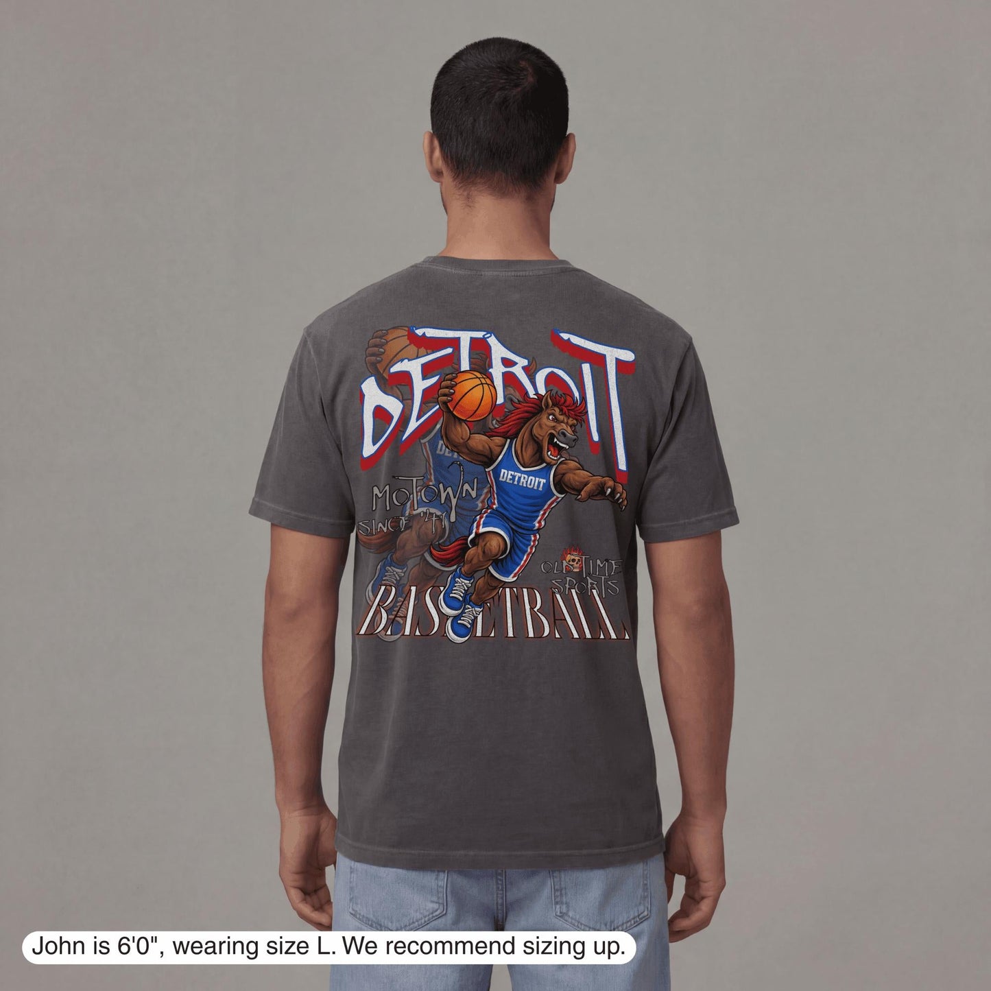 Detroit Dunkman T-Shirt - Old Time Sports
