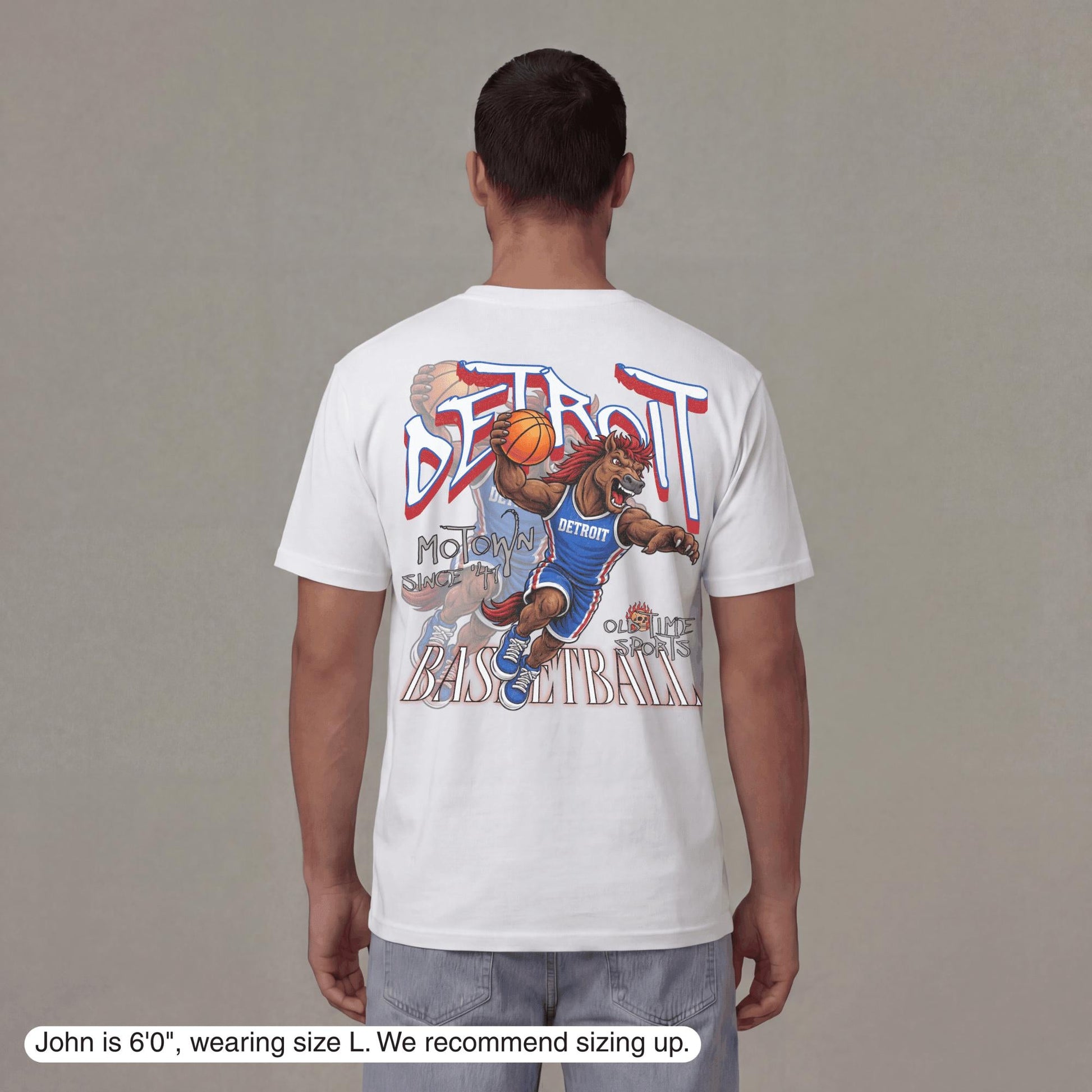 Detroit Dunkman T-Shirt - Old Time Sports