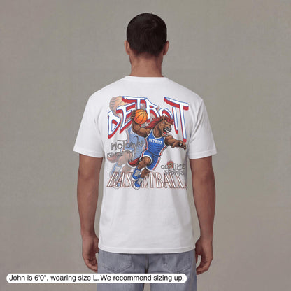 Detroit Dunkman T-Shirt - Old Time Sports