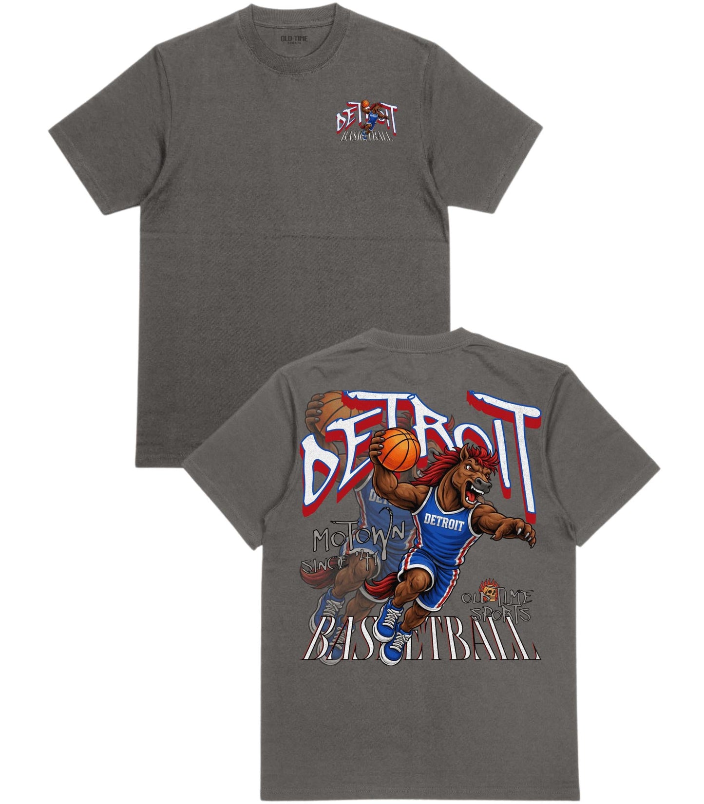 Detroit Dunkman T-Shirt - Old Time Sports