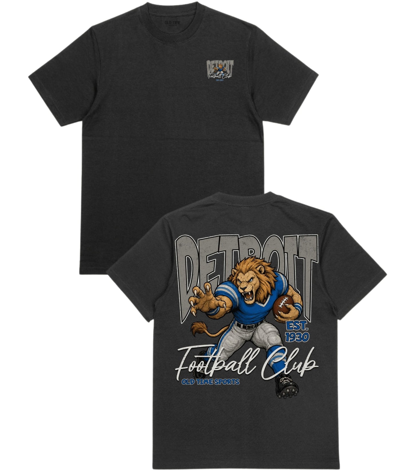 Detroit Football 1930 T-Shirt - Old Time Sports