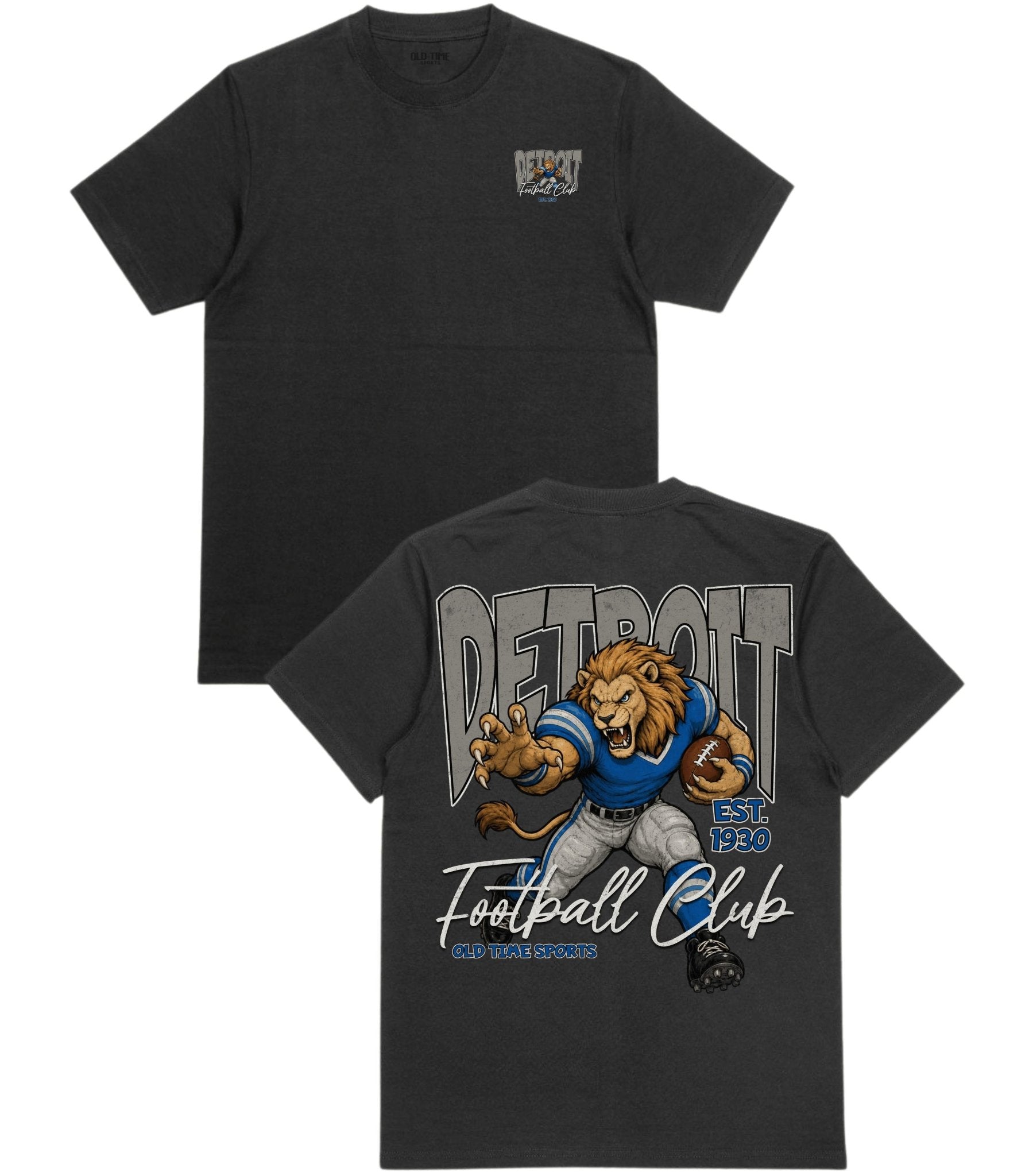 Detroit Football 1930 T-Shirt - Old Time Sports