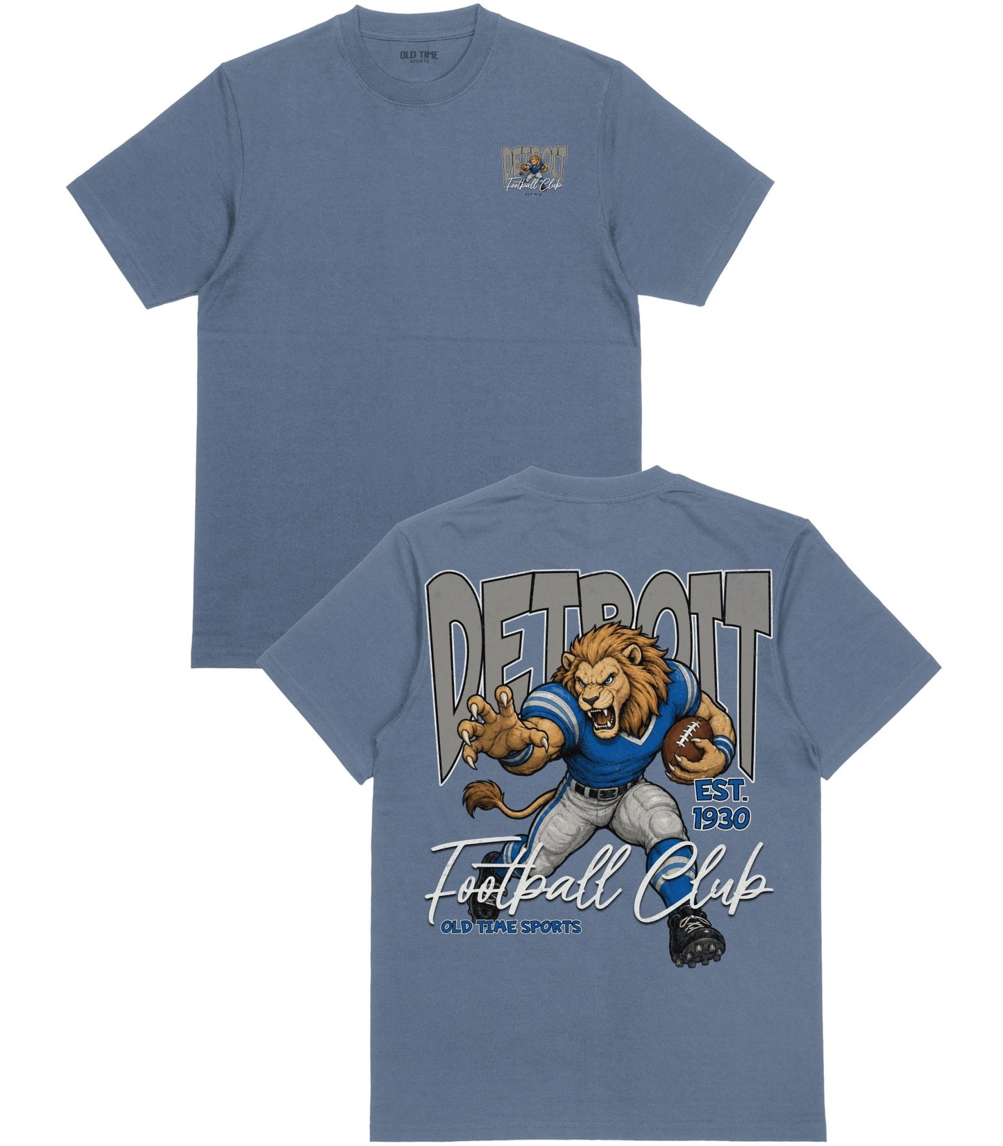 Detroit Football 1930 T-Shirt - Old Time Sports