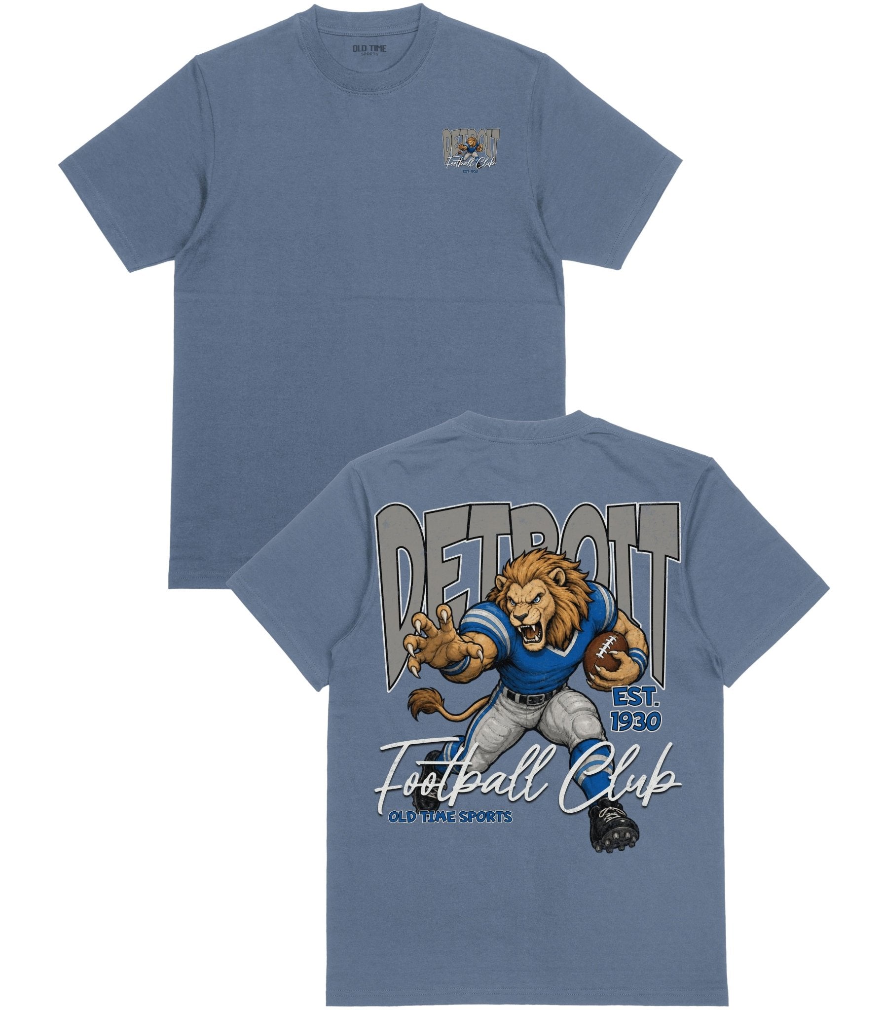 Detroit Football 1930 T-Shirt - Old Time Sports