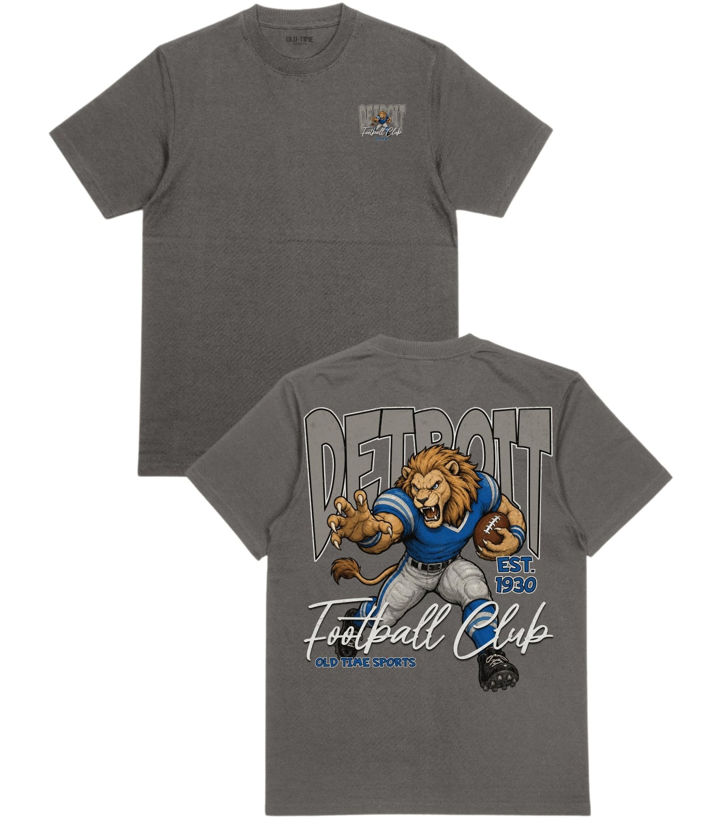 Detroit Football 1930 T-Shirt - Old Time Sports