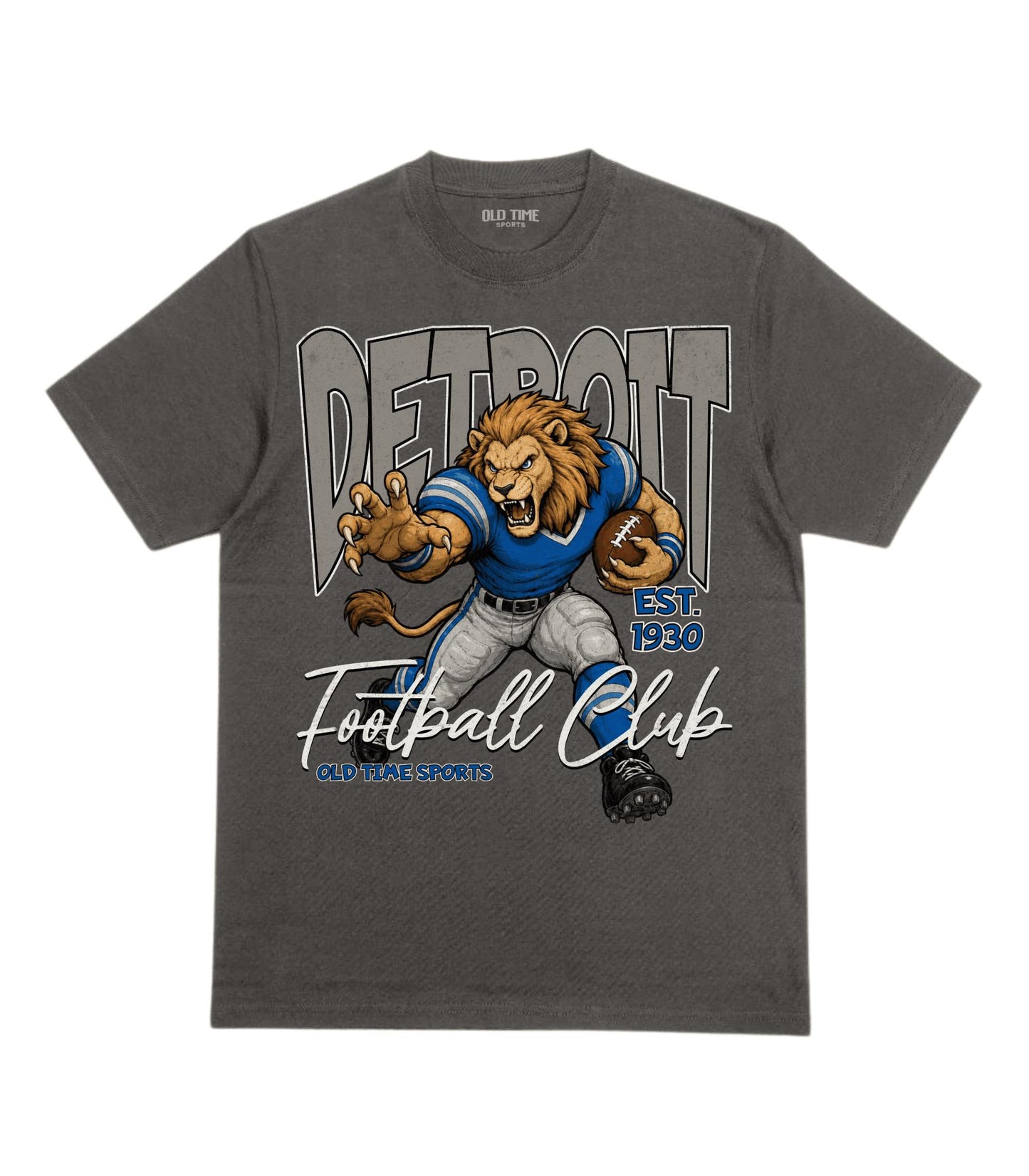 Detroit Football 1930 v2 T-Shirt - Old Time Sports