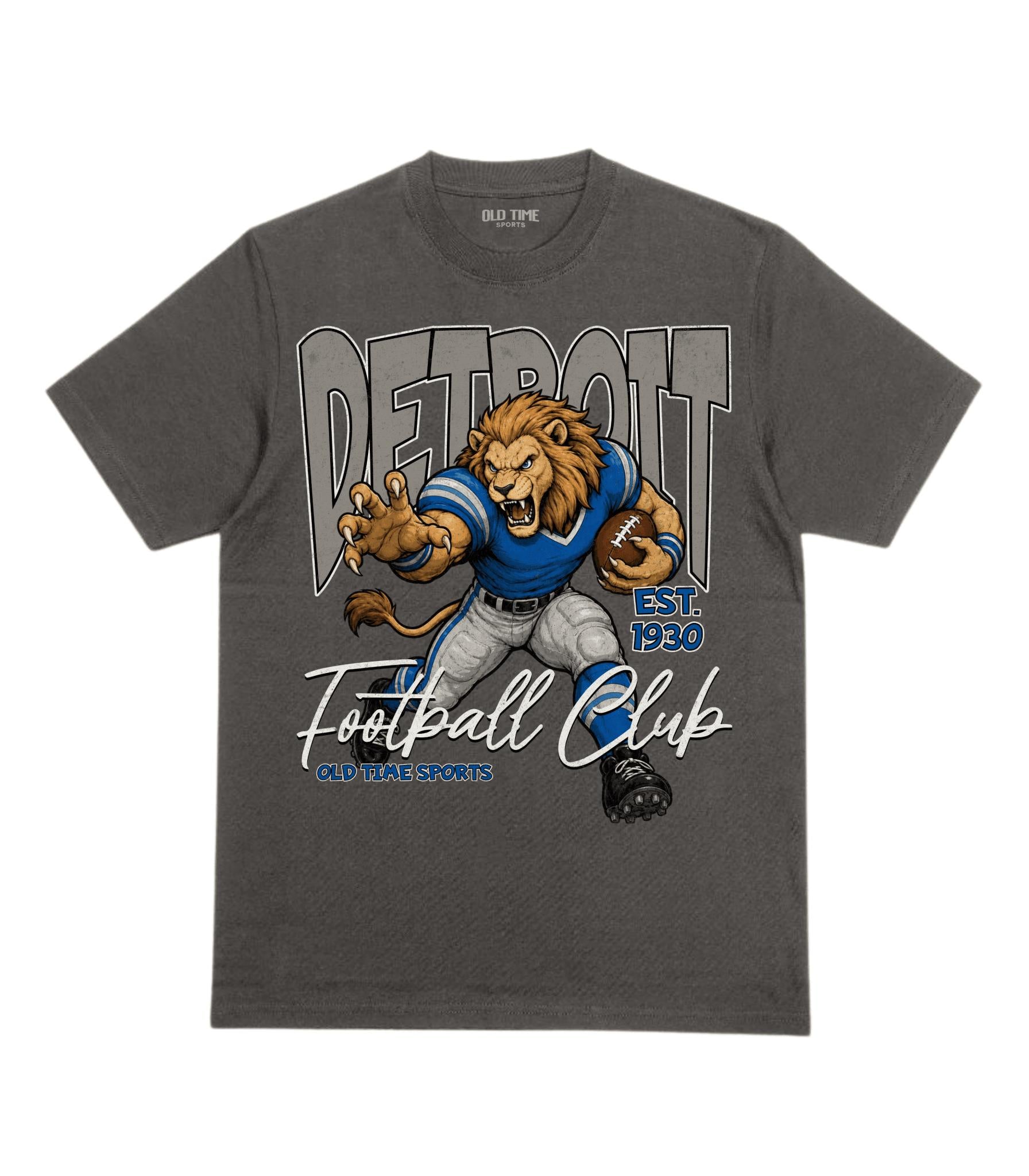 Detroit Football 1930 v2 T-Shirt - Old Time Sports