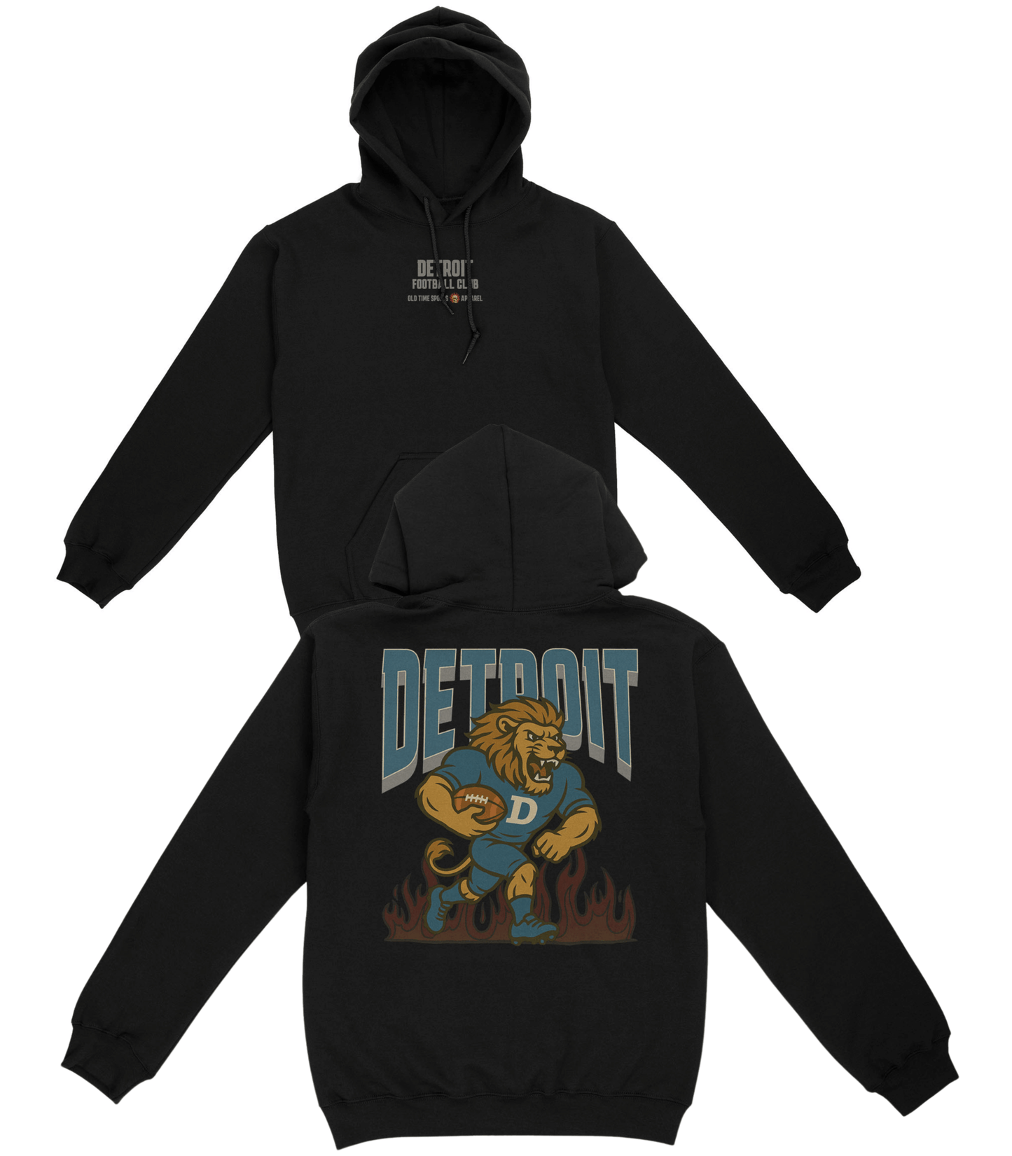 Detroit Football Club Basic Hoodie - Old Time Sports