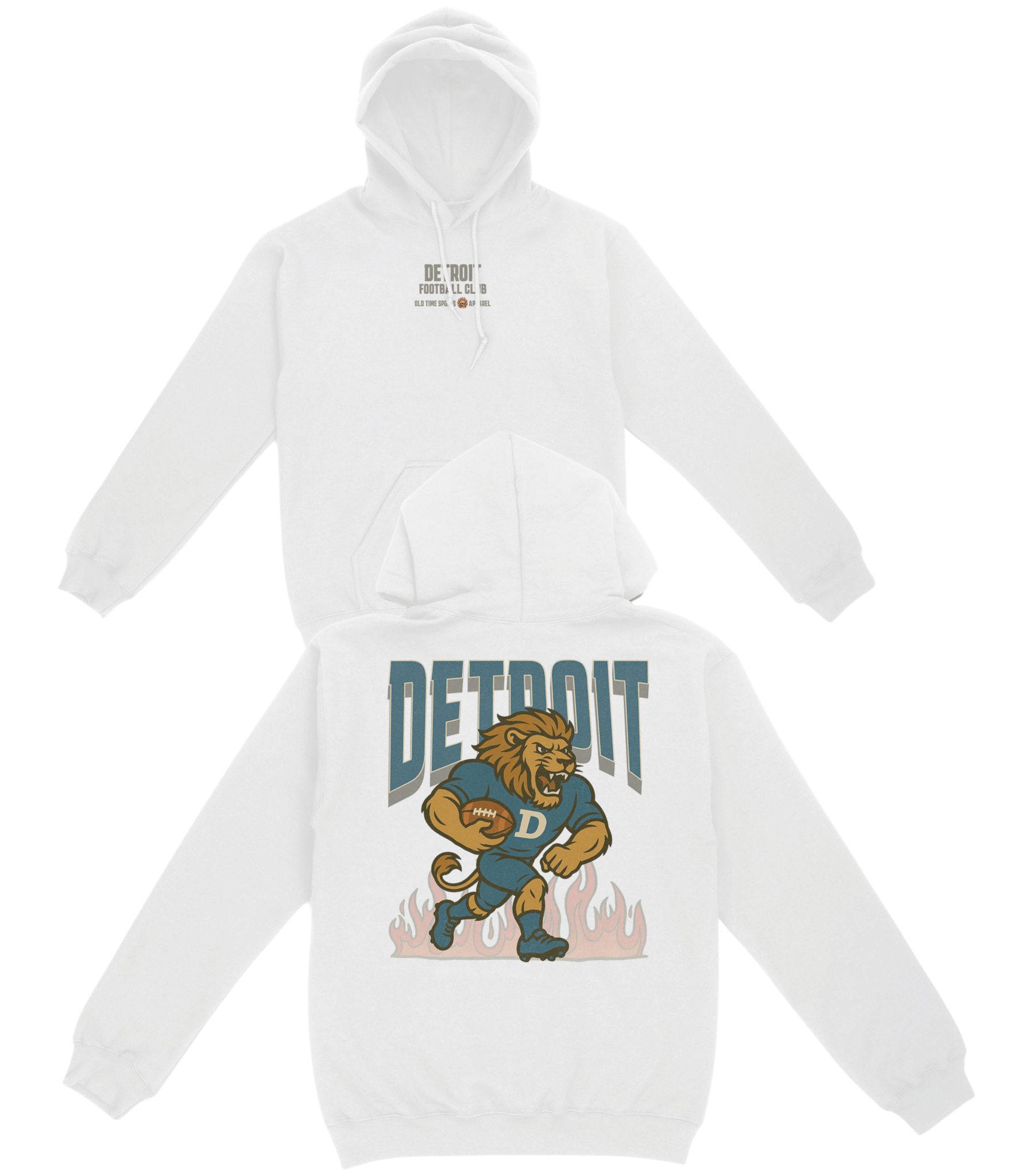 Detroit Football Club Basic Hoodie - Old Time Sports