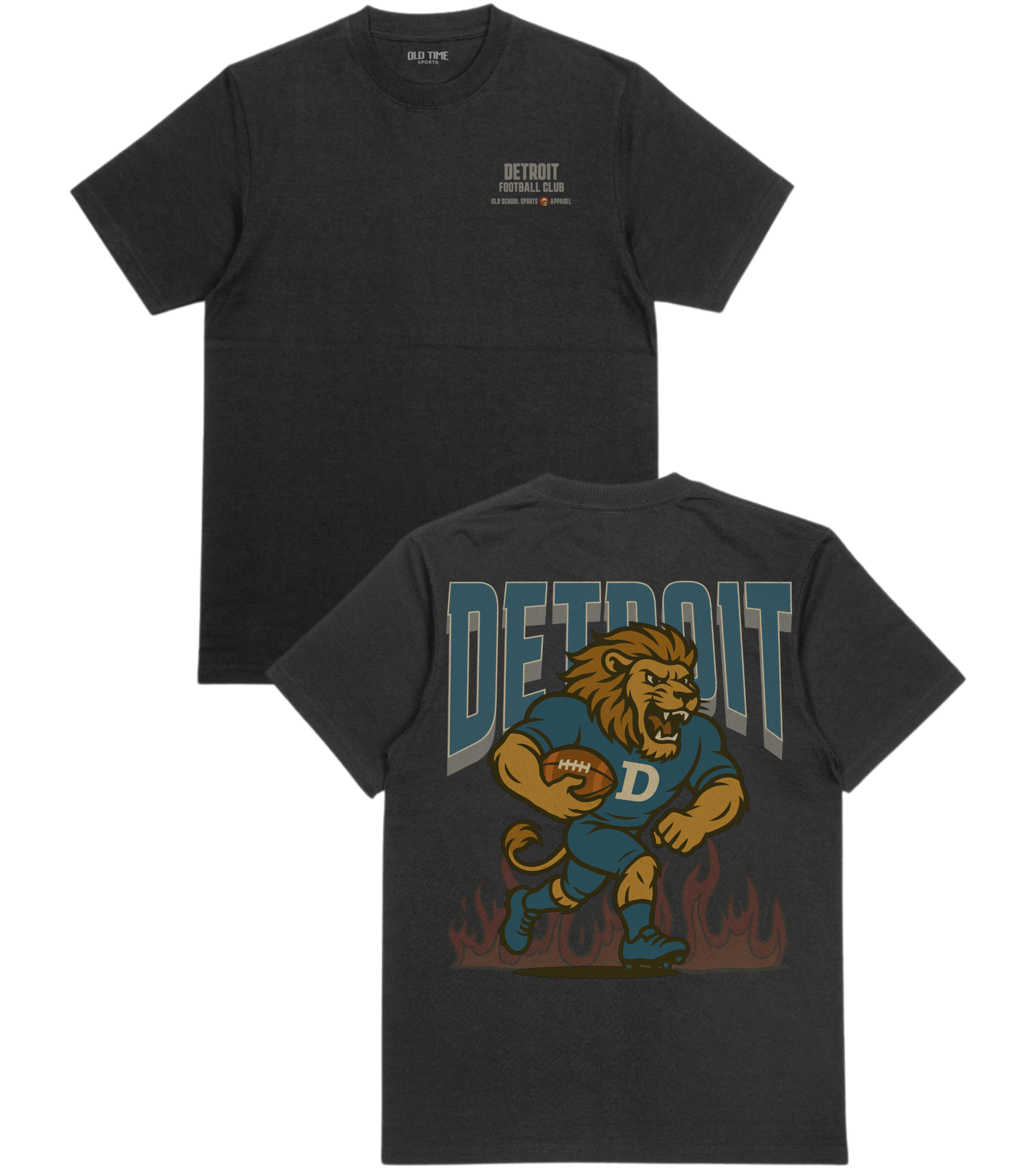 Detroit Football Club T-Shirt - Old Time Sports