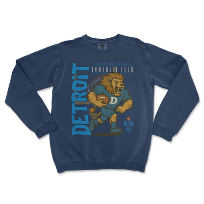 Detroit Football Crewneck - Old Time Sports
