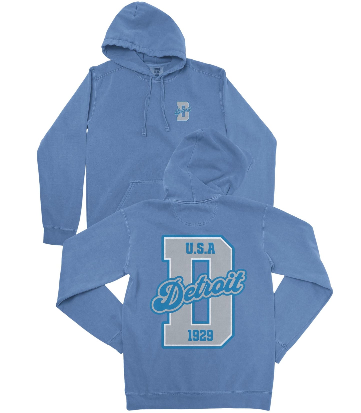 Detroit Football Premium Hoodie