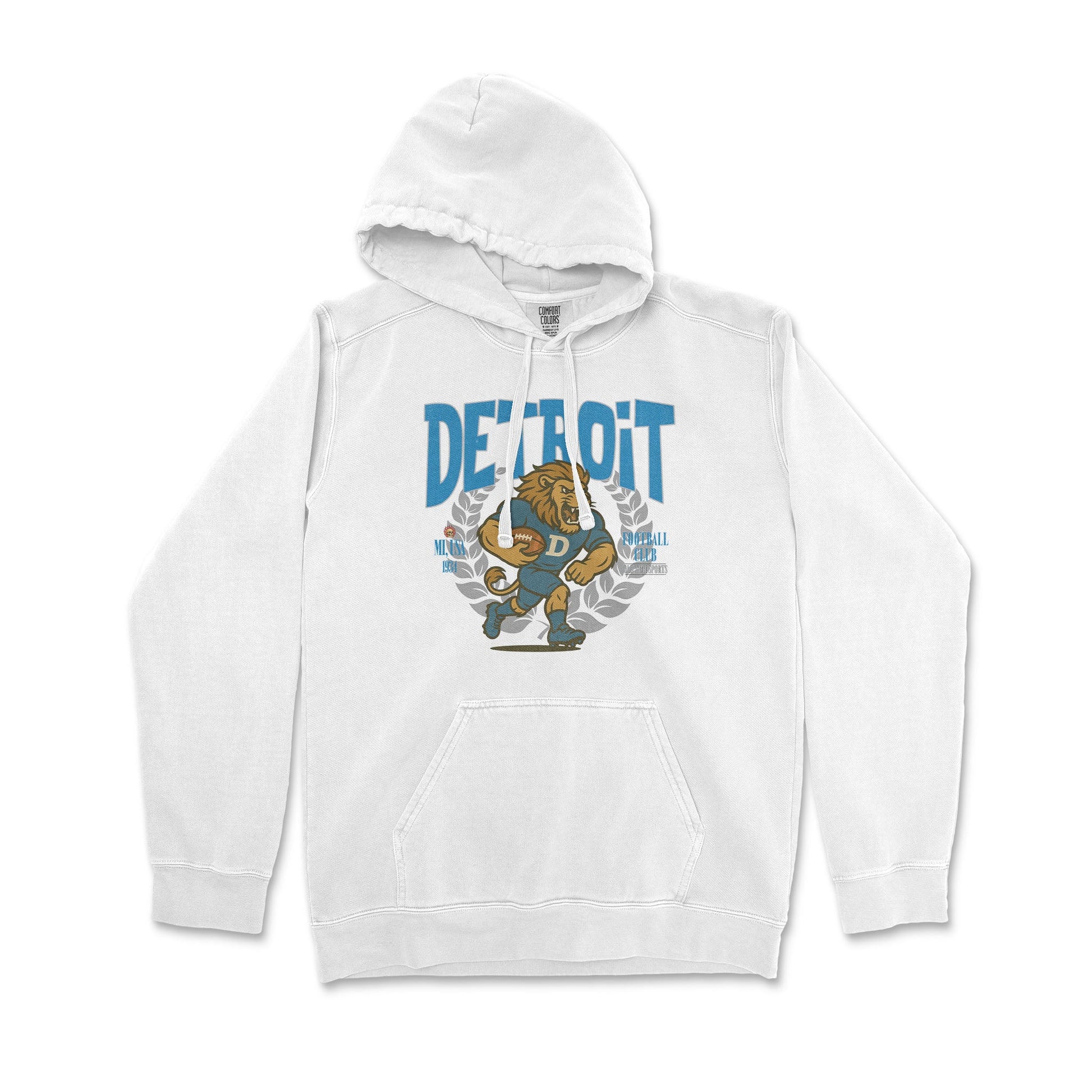 Detroit Football Premium Hoodie - Old Time Sports