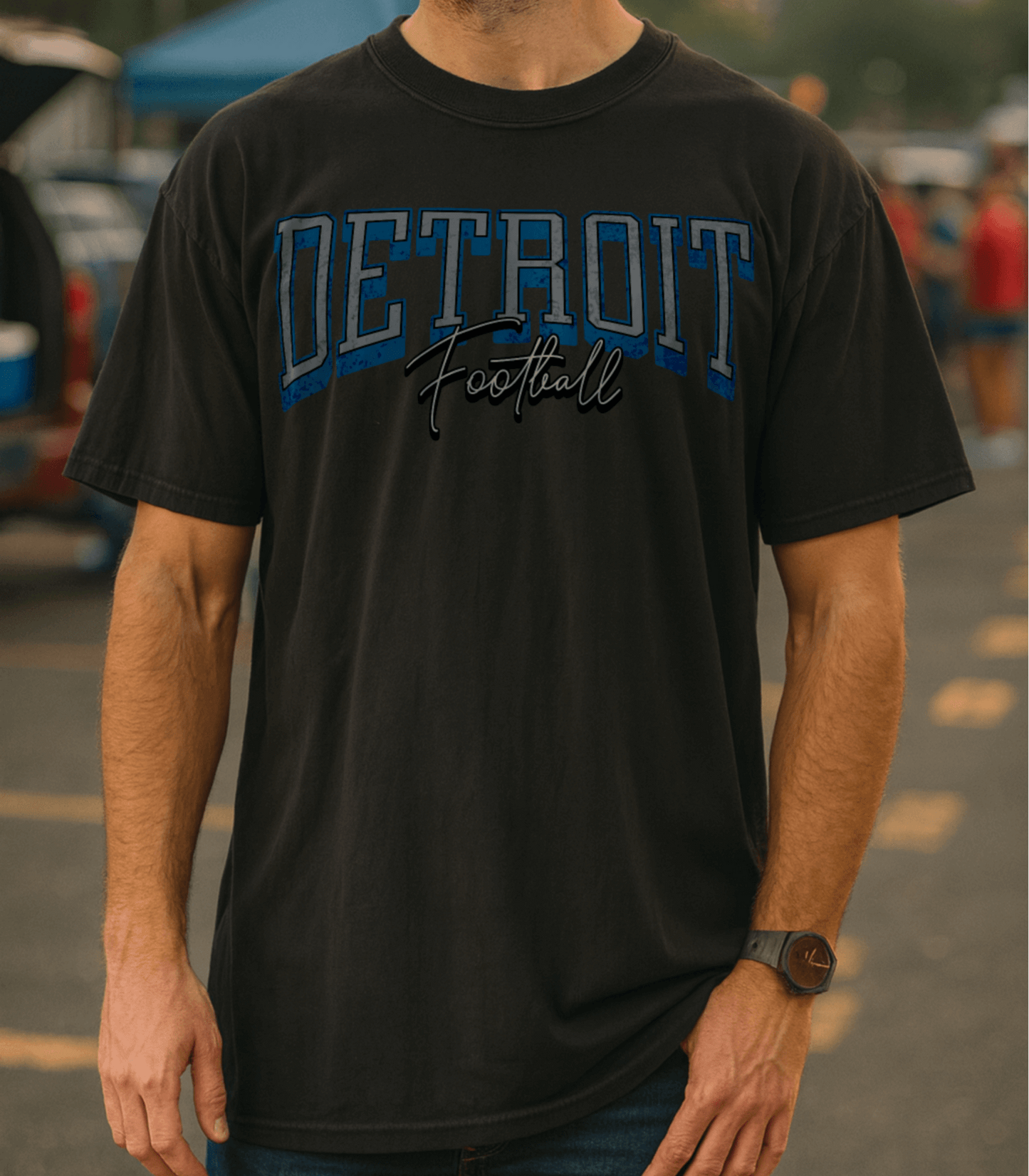 Detroit Football T-Shirt - Old Time Sports