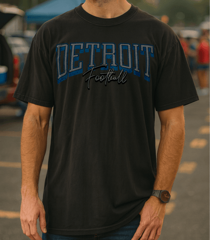 Detroit Football T-Shirt - Old Time Sports