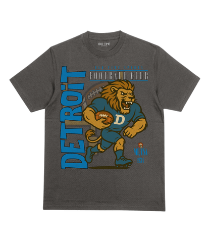 Detroit Football v2 T-Shirt - Old Time Sports