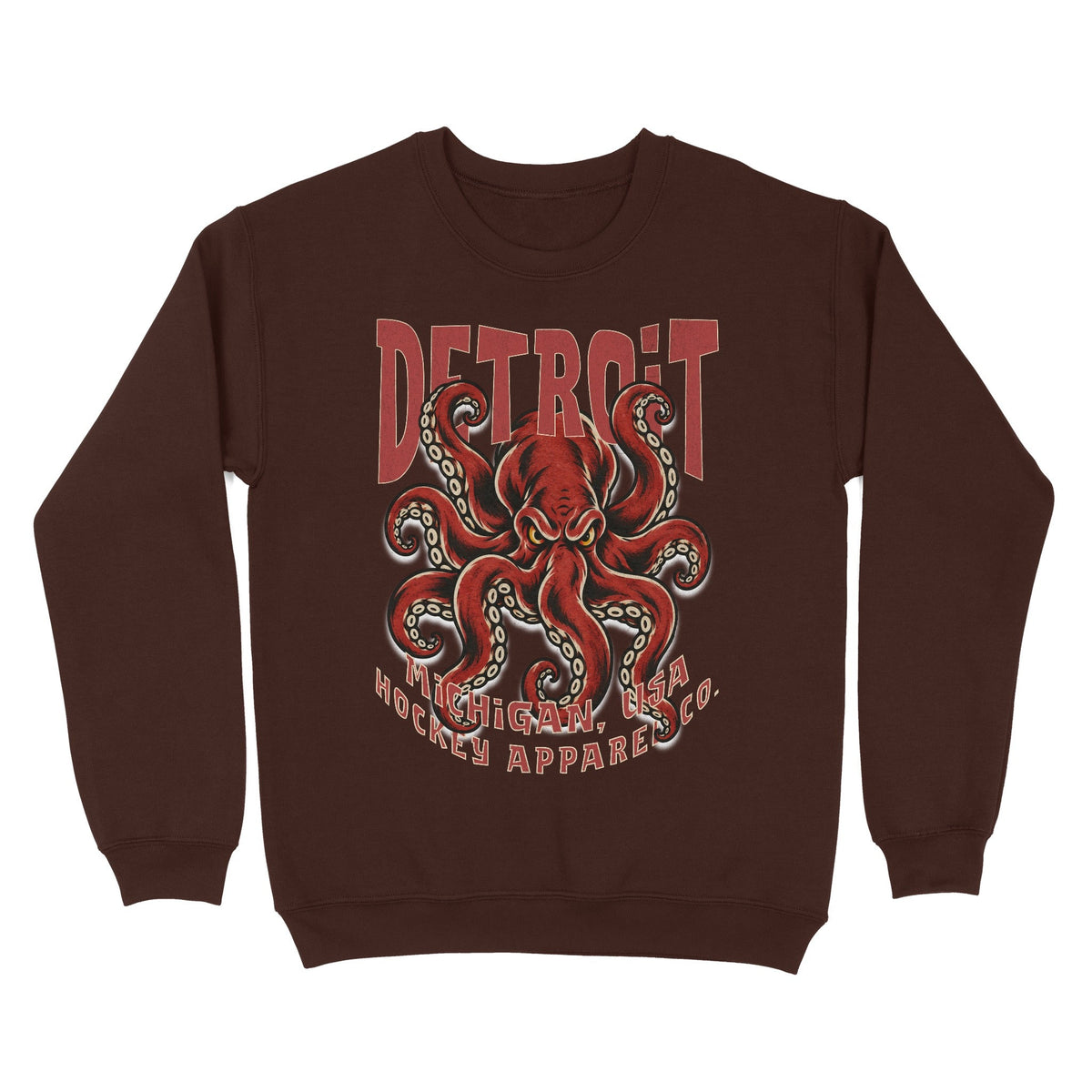 Detroit Hockey Appl. Crewneck - Old Time Sports