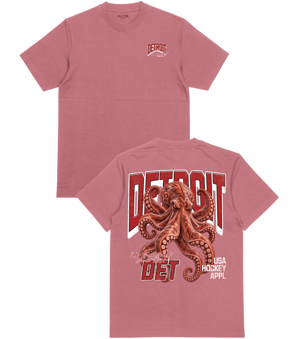 Detroit Hockey Appl. T-Shirt - Old Time Sports