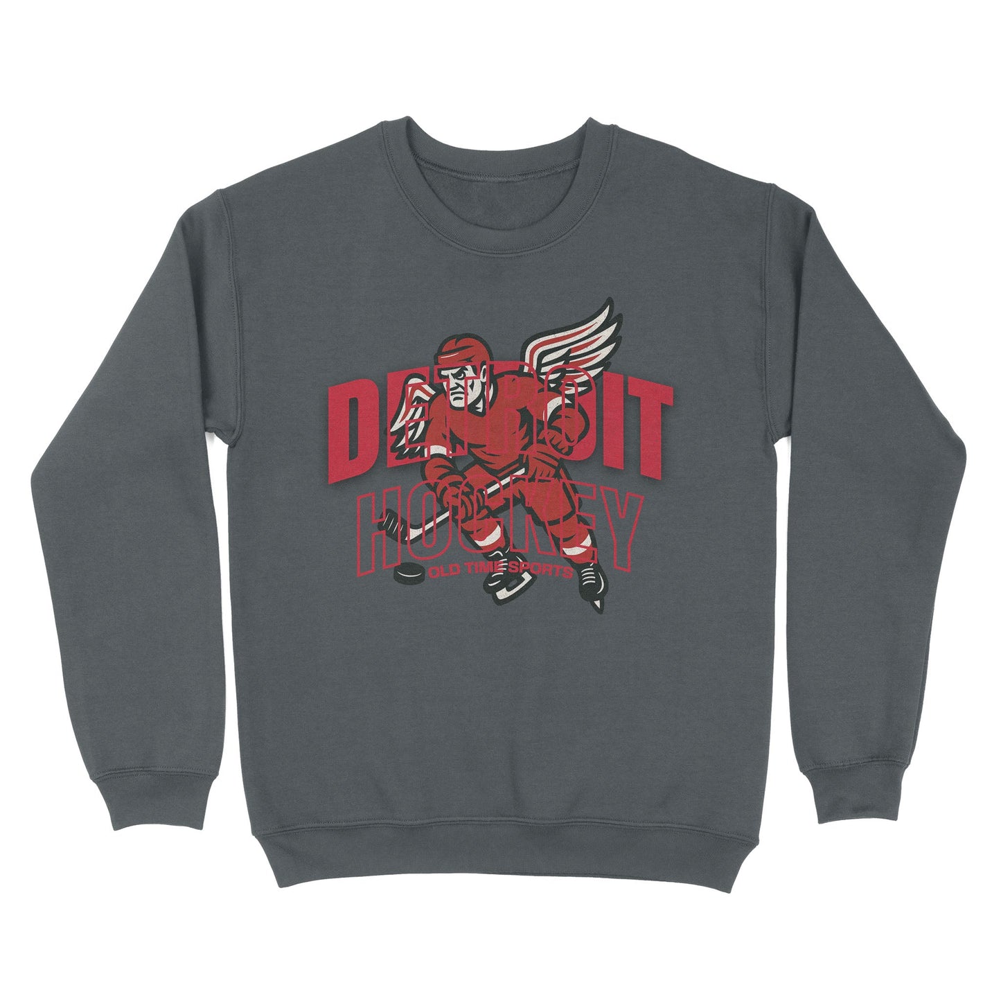 Detroit Hockey Basic Crewneck - Old Time Sports