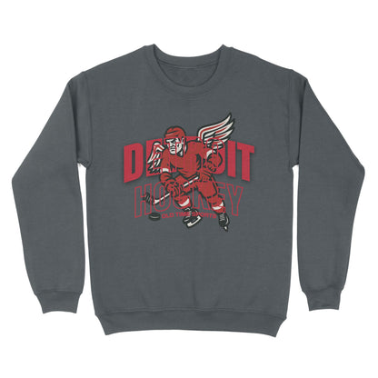 Detroit Hockey Basic Crewneck - Old Time Sports