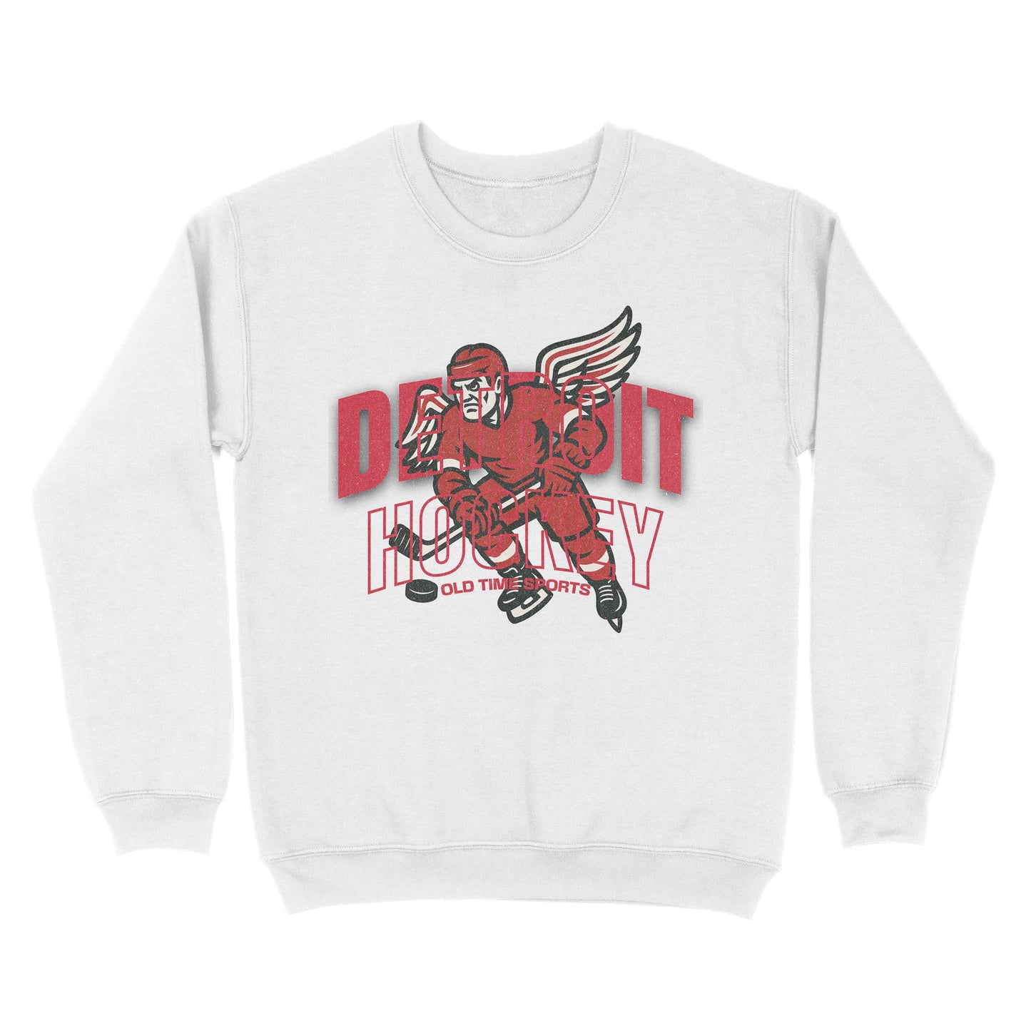 Detroit Hockey Basic Crewneck - Old Time Sports