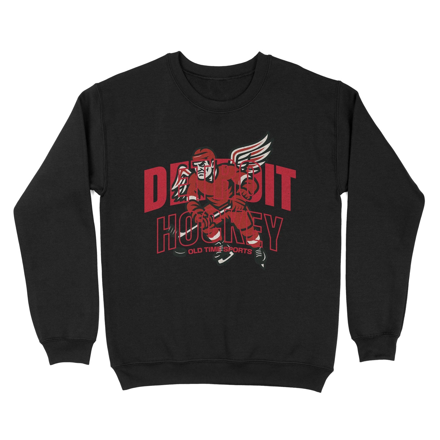 Detroit Hockey Basic Crewneck - Old Time Sports