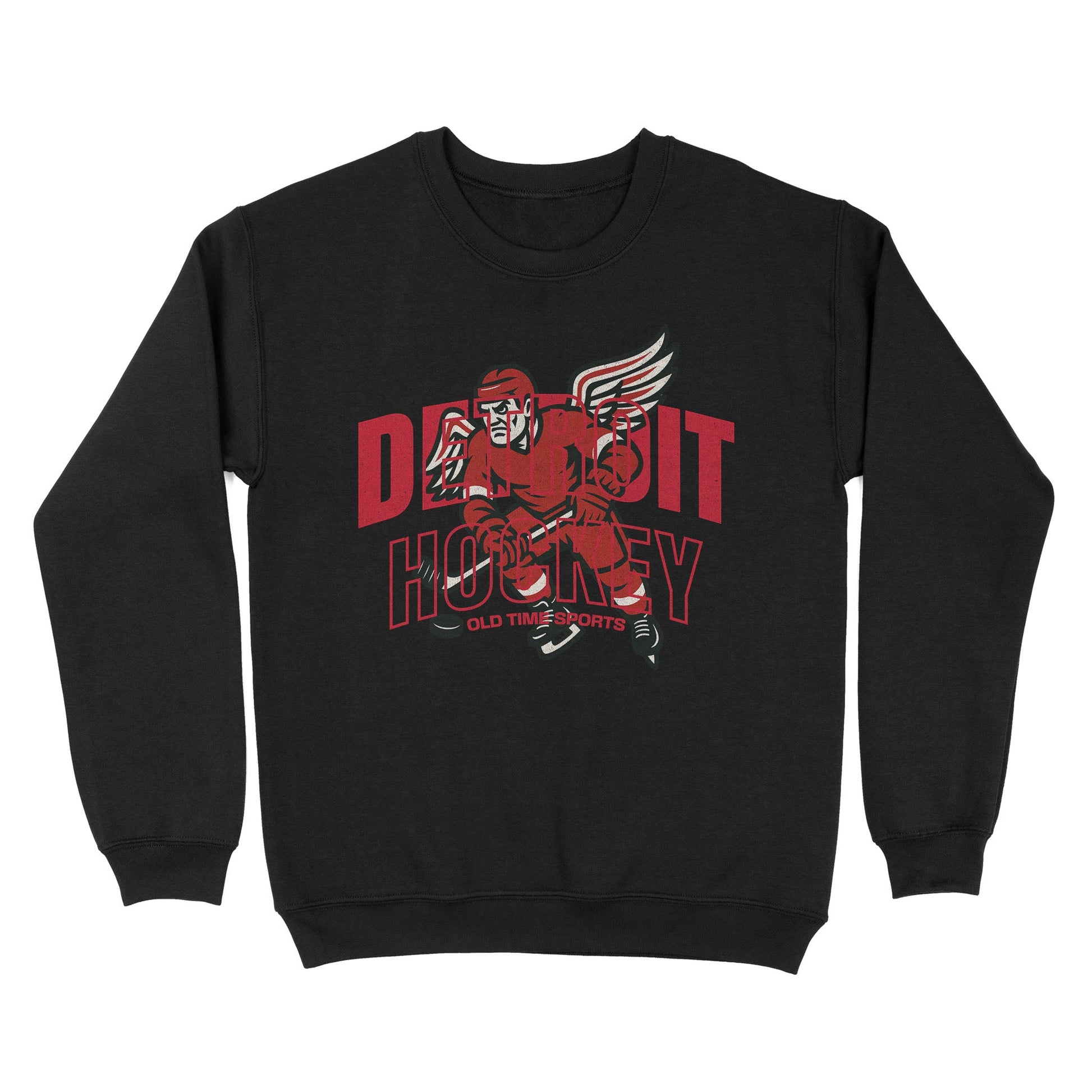 Detroit Hockey Basic Crewneck - Old Time Sports