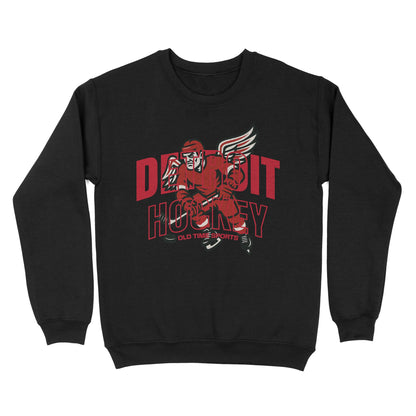 Detroit Hockey Basic Crewneck - Old Time Sports