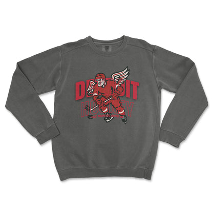 Detroit Hockey Crewneck - Old Time Sports