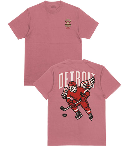 Detroit Hockey v1 T-Shirt - Old Time Sports