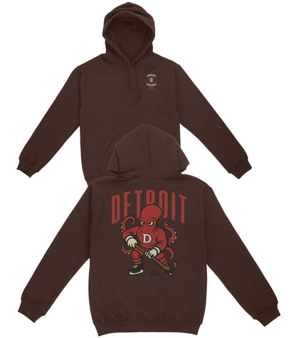 Detroit Hockey v2 Basic Hoodie