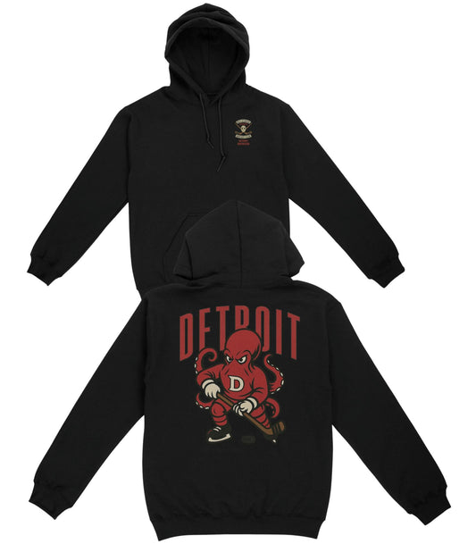 Detroit Hockey v2 Basic Hoodie