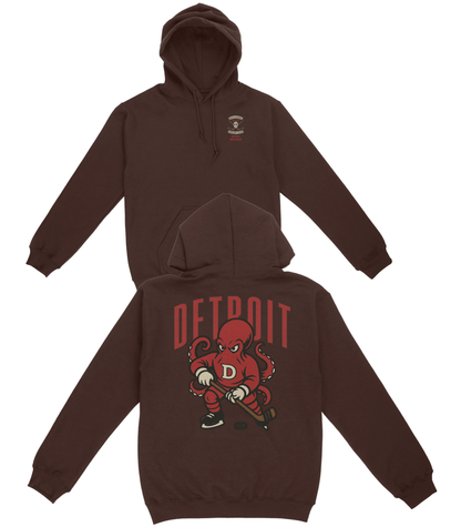 Detroit Hockey v2 Basic Hoodie - Old Time Sports