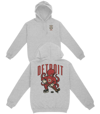 Detroit Hockey v2 Basic Hoodie
