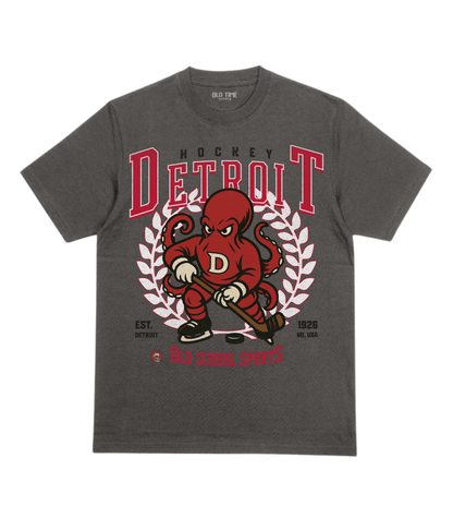 Detroit Hockey v2 T-Shirt - Old Time Sports