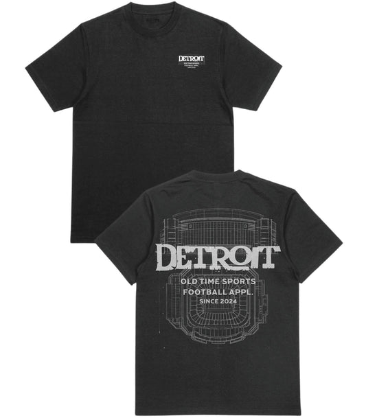 Detroit Plans T-Shirt - Old Time Sports