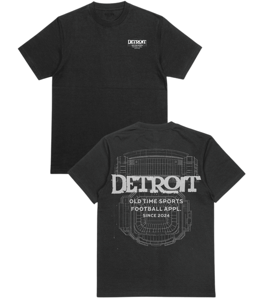 Detroit Plans T-Shirt - Old Time Sports