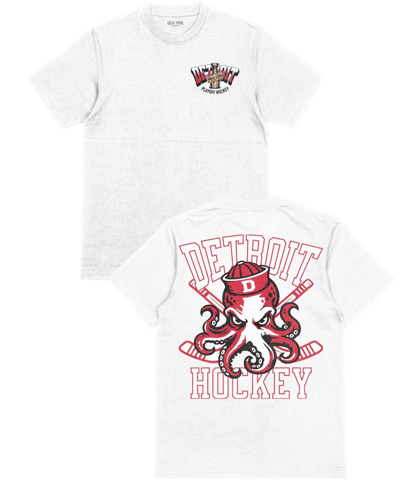 Detroit Playoffs '26 T-Shirt - Old Time Sports