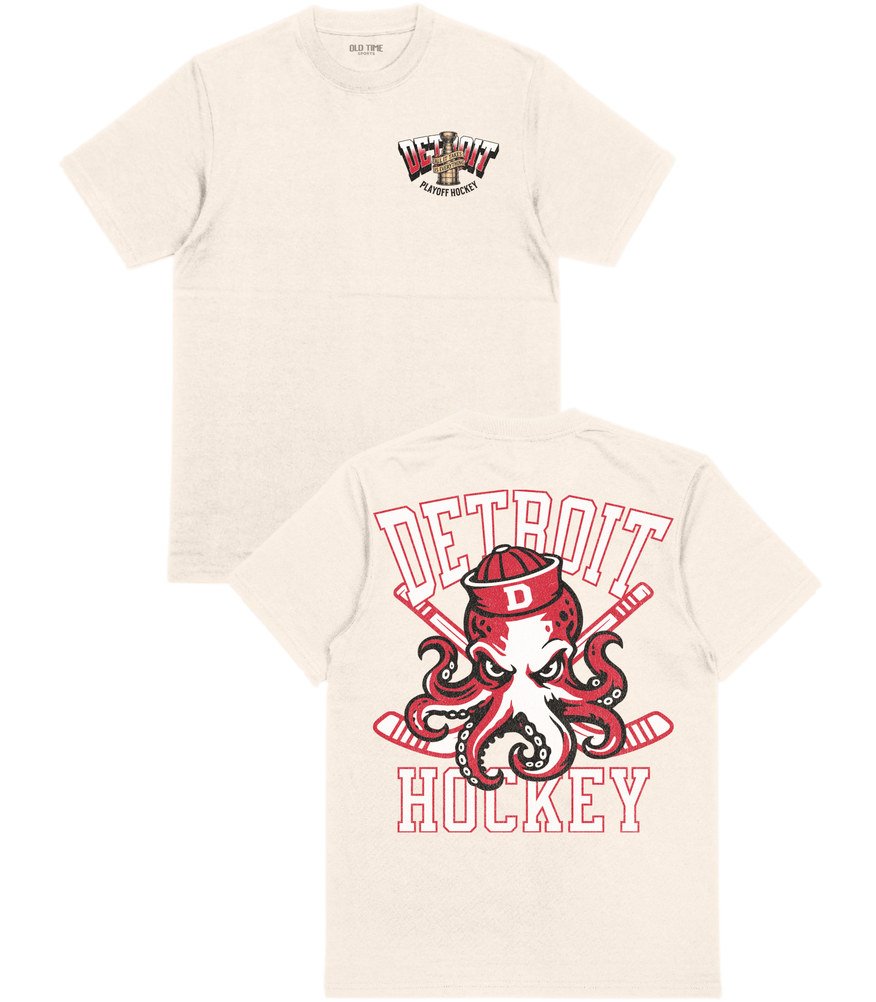 Detroit Playoffs '26 T-Shirt - Old Time Sports