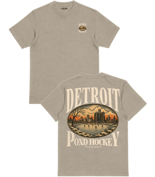 Detroit Pond Hockey T-Shirt - Old Time Sports