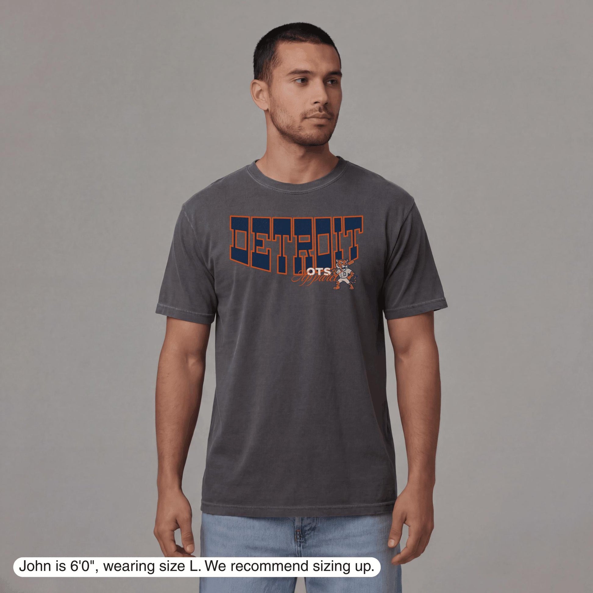 Detroit Since 1901 T-Shirt - Old Time Sports