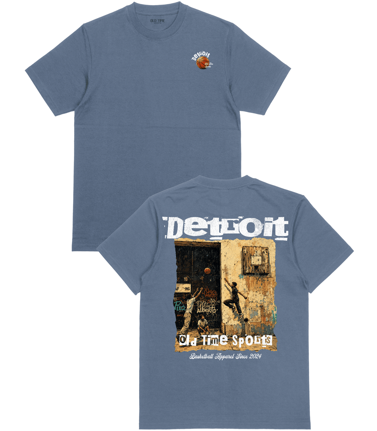 Detroit Street T-Shirt - Old Time Sports