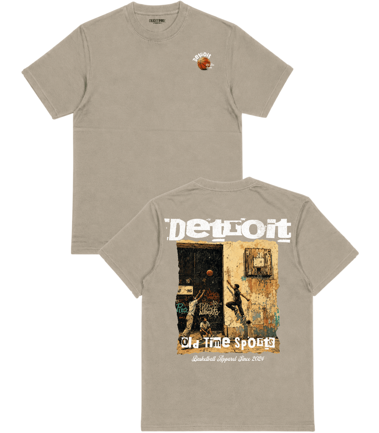Detroit Street T-Shirt - Old Time Sports