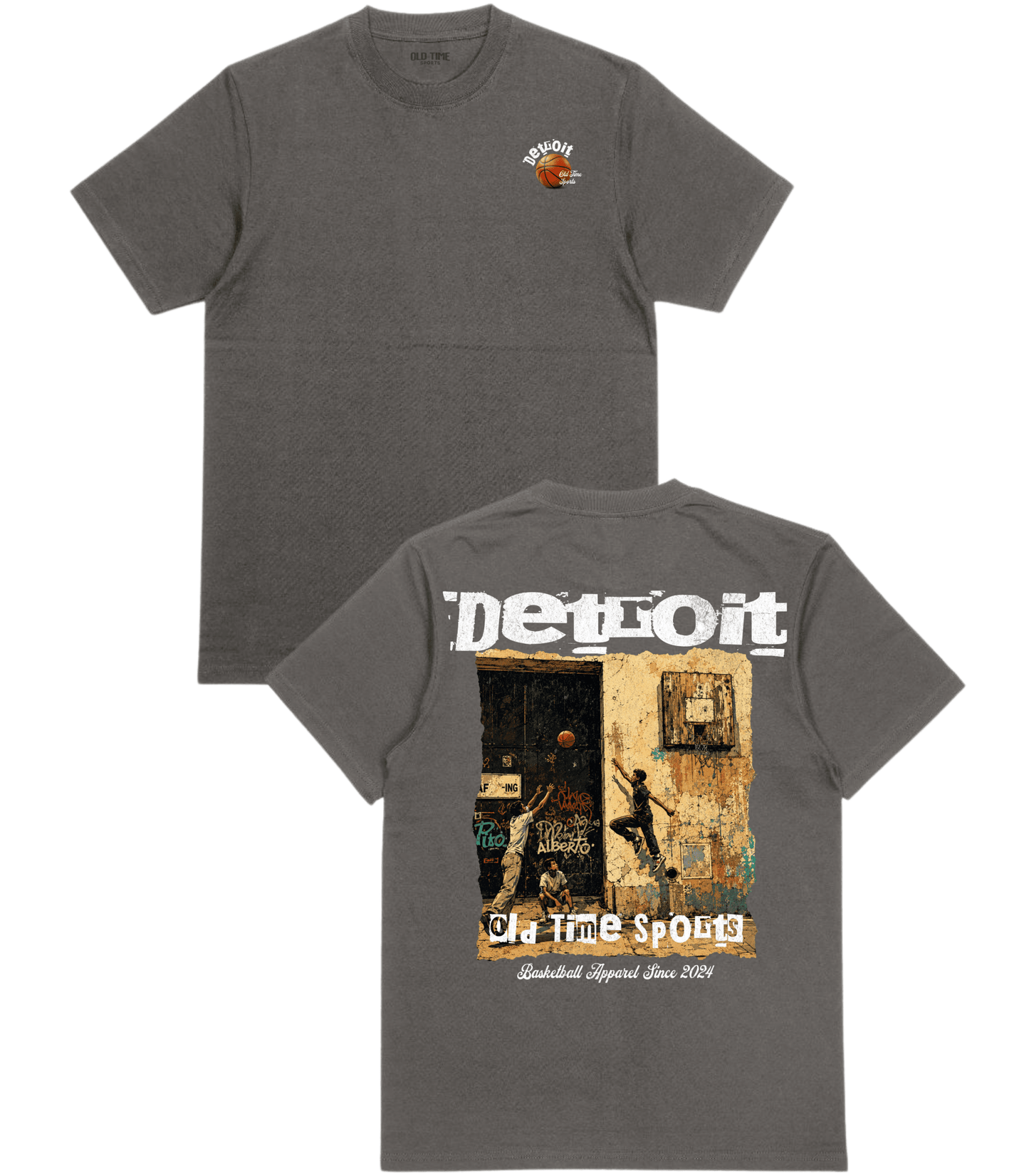 Detroit Street T-Shirt - Old Time Sports