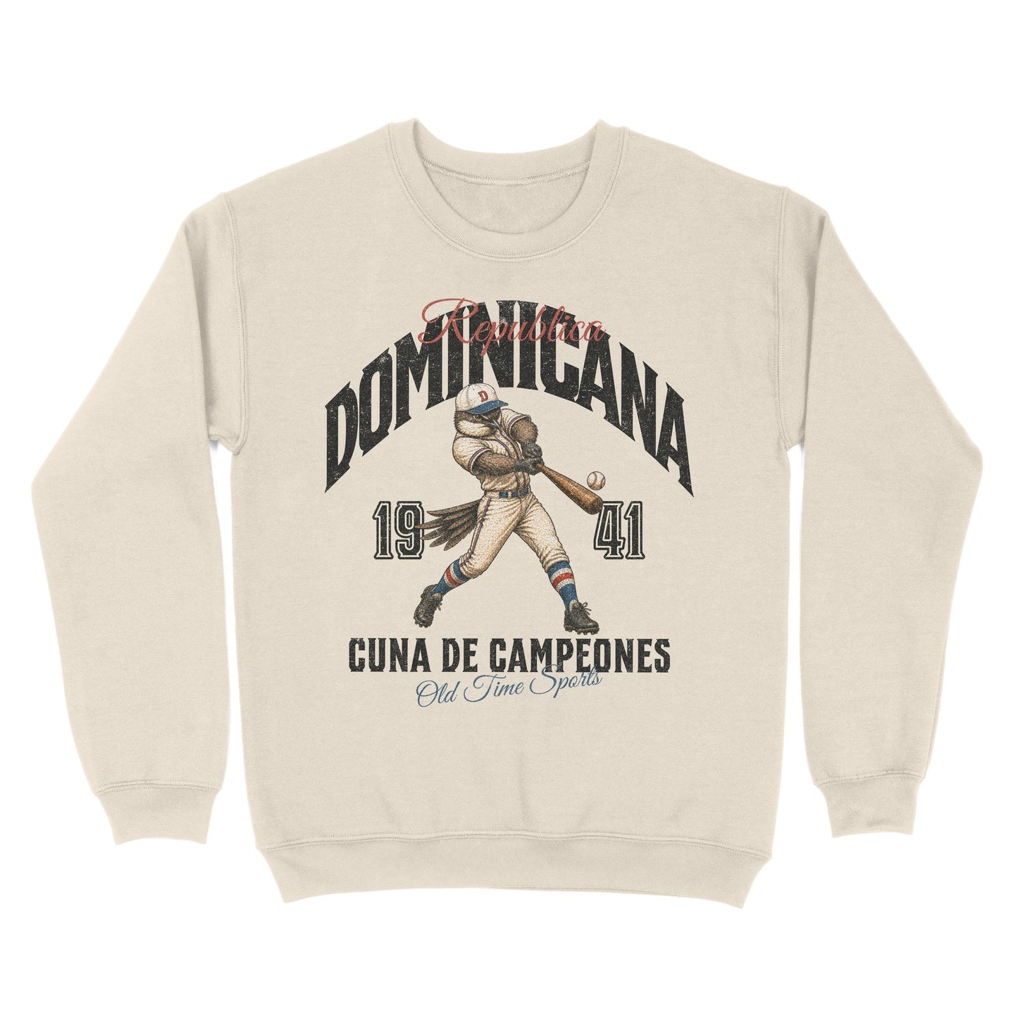 Dominican Base Ball Club Basic Crewneck - Old Time Sports