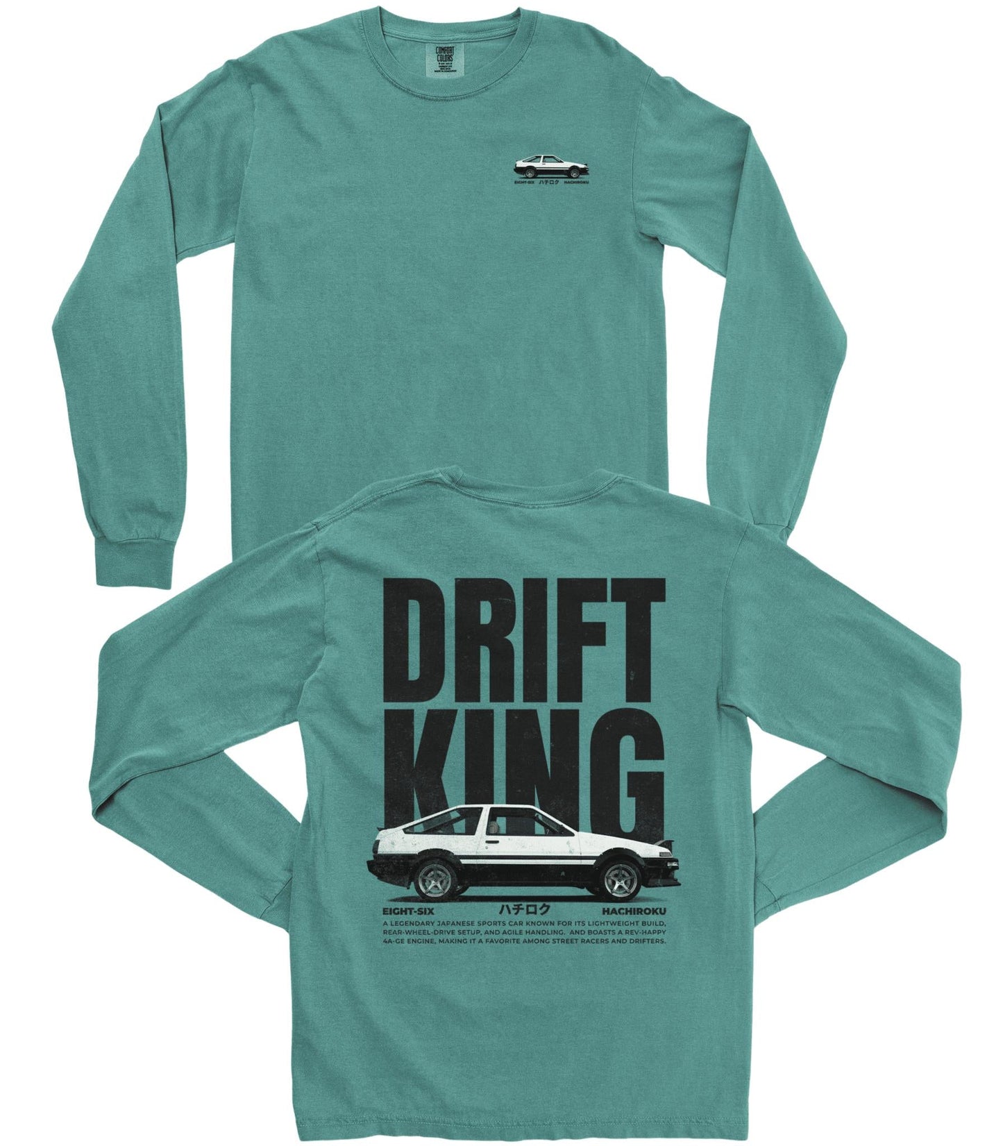 Drift King Long-Sleeve Tee - Old Time Sports