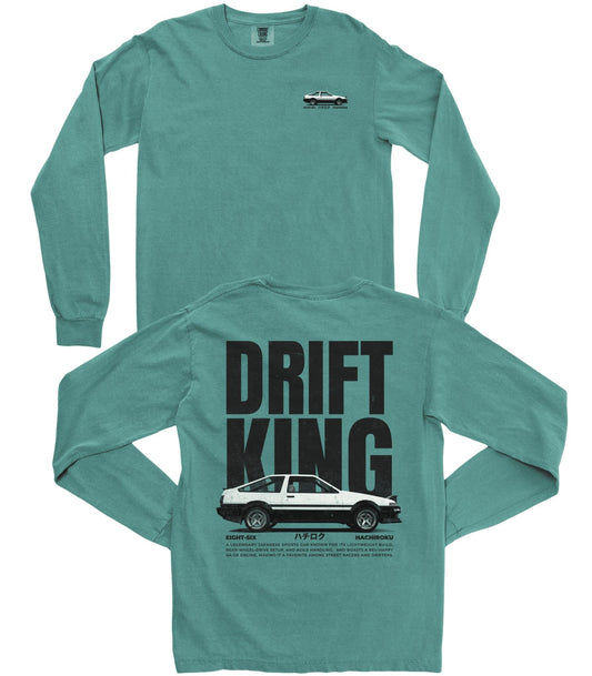 Drift King Long-Sleeve Tee - Old Time Sports