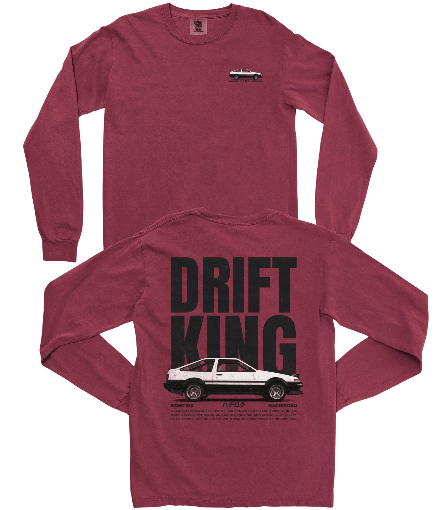 Drift King Long-Sleeve Tee - Old Time Sports